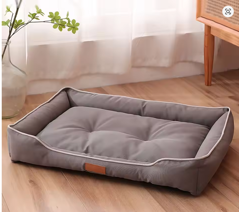 Waterproof Dog Bed 600D Oxford Pet Dogs Beds for All Seasons Thickened PP Cotton Filling Bite-resistant Pet Mat Dog Accessories