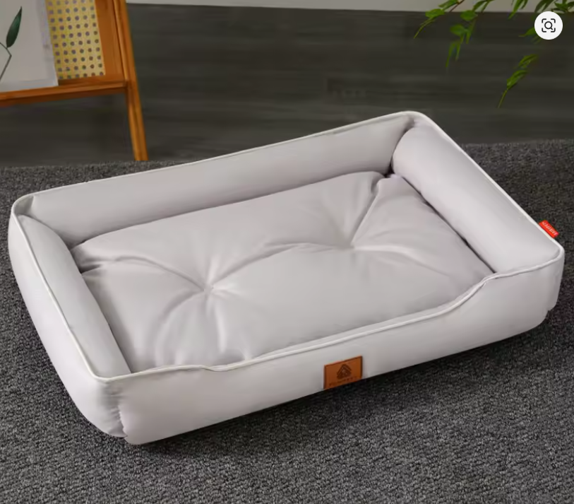 Waterproof Dog Bed 600D Oxford Pet Dogs Beds for All Seasons Thickened PP Cotton Filling Bite-resistant Pet Mat Dog Accessories