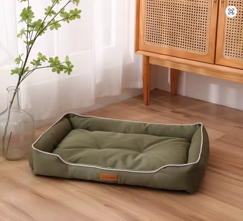 Waterproof Dog Bed 600D Oxford Pet Dogs Beds for All Seasons Thickened PP Cotton Filling Bite-resistant Pet Mat Dog Accessories